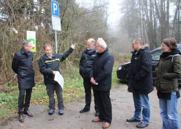 Förster Butschle beschreibt ein neues Projekt