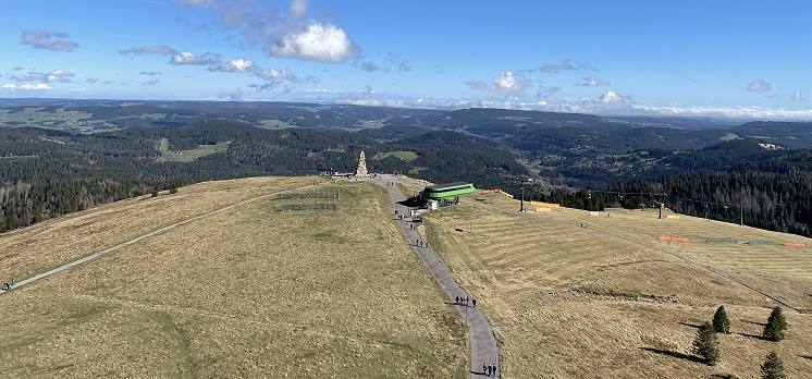 Blick vom Feldbergturm