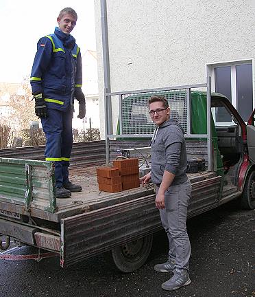 Backsteine organisieren