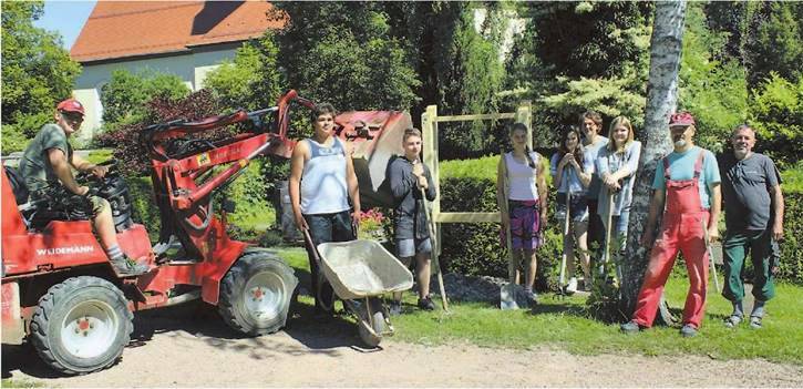 Aufbau der Insektenhotels